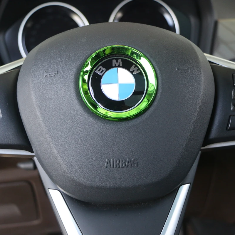 Автомобильная наклейка на руль с логотипом для M3 M5 E36 E46 E60 E90 E92 BMW X1 F48 X3 X5 X6 E61 F10 F07 E63