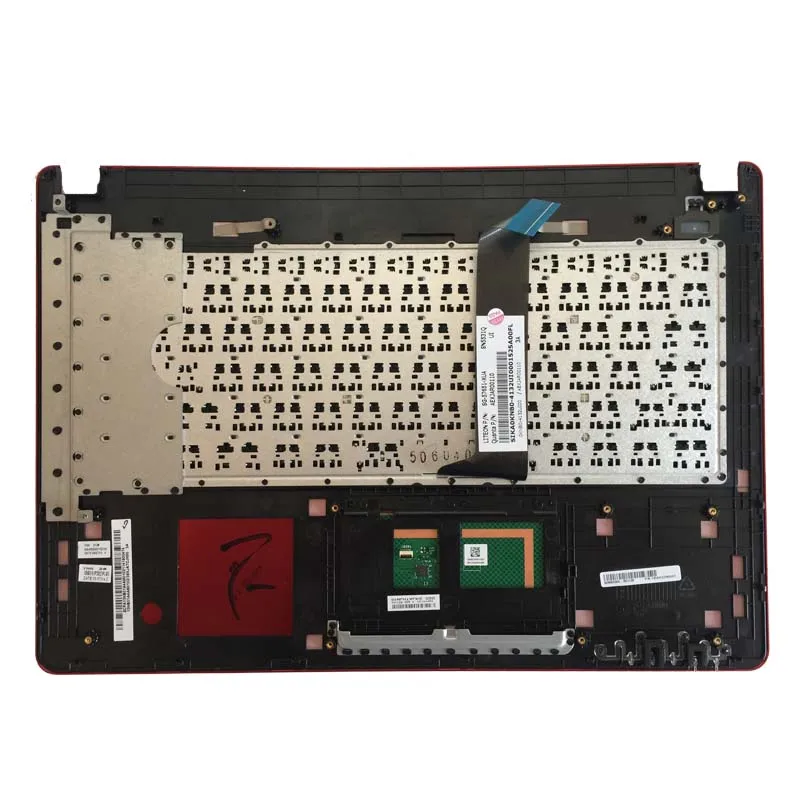 Новая русская клавиатура для ноутбука Asus X450 X450C X450CA X450CC X450CP X450L X450LA красная с