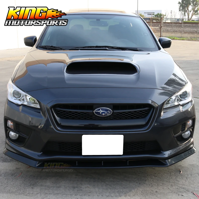 Подходит 2015 2019 Subaru Impreza WRX STI MP Стиль передний бампер спойлер ABS Неокрашенный