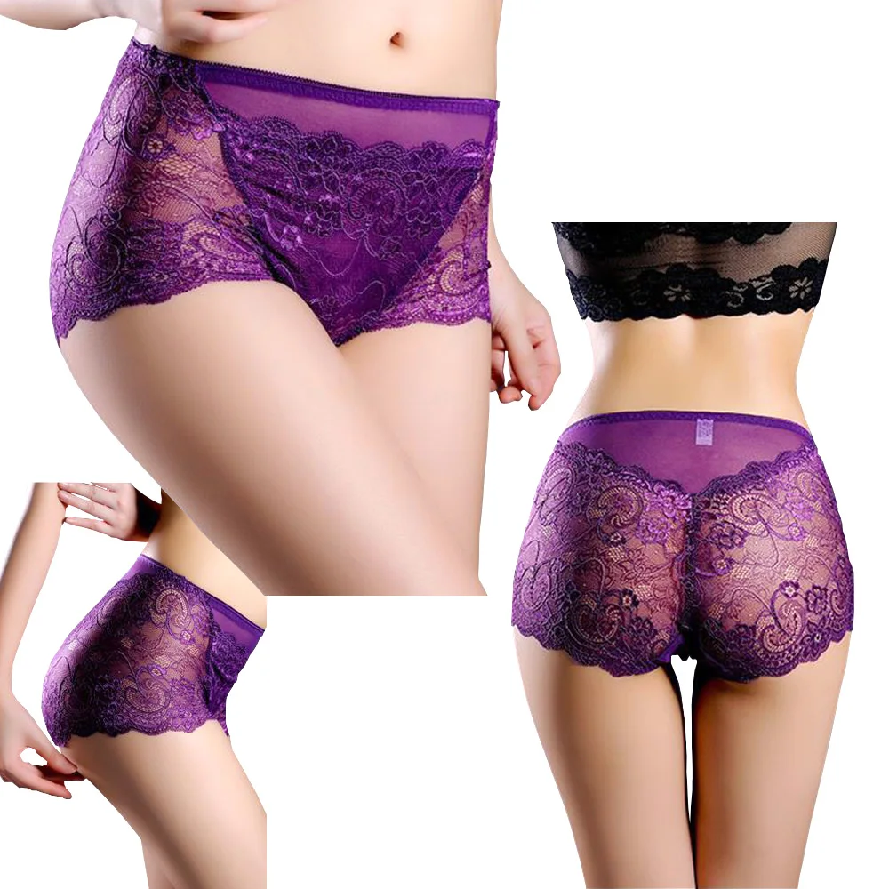 Трусики женские кружевные дышащие эластичные большого размера 28 цветов|Женские