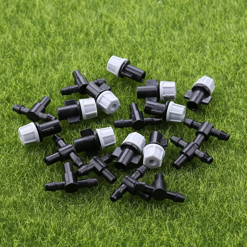 Регулируемые разбрызгивающие головки для сада 10 шт. Насадка + набор тройников