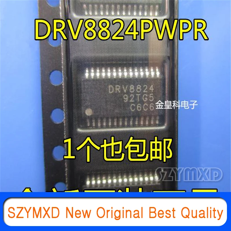 Новый оригинальный патч DRV8824PWPR TSSOP28 5 шт./лот импортный чип драйвера моста DRV8824 в