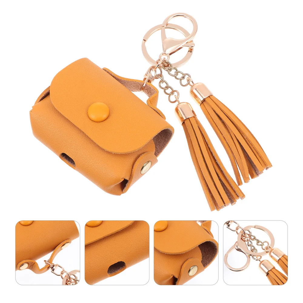 

1Pc Wireless Earphone Shell Earphone Tassel Bag Compatible for AirPods3/ Pro