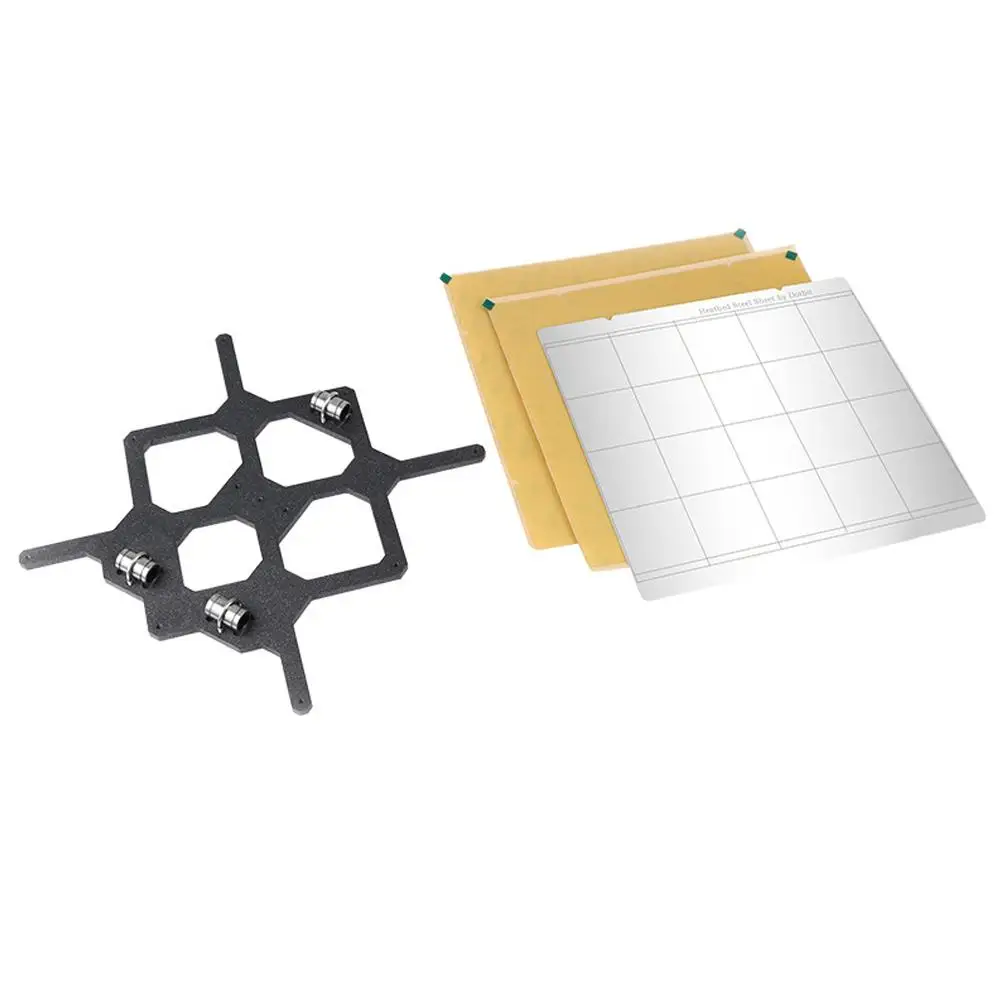 Аксессуары для 3D принтера стальная пластина + 2 шт наклеенных пей y осевая опорная