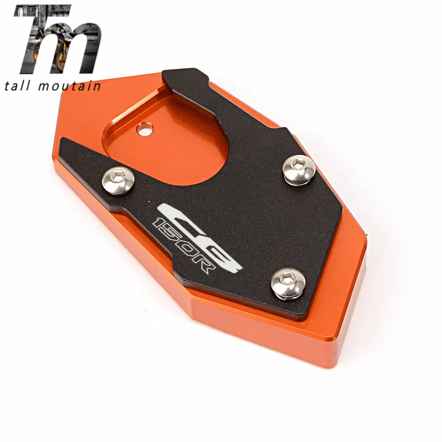 

Motorcycle Side Stand Enlarger Plate Kickstand Enlarge Extension For HONDA cb150r CB 150R 2017 2018 2019