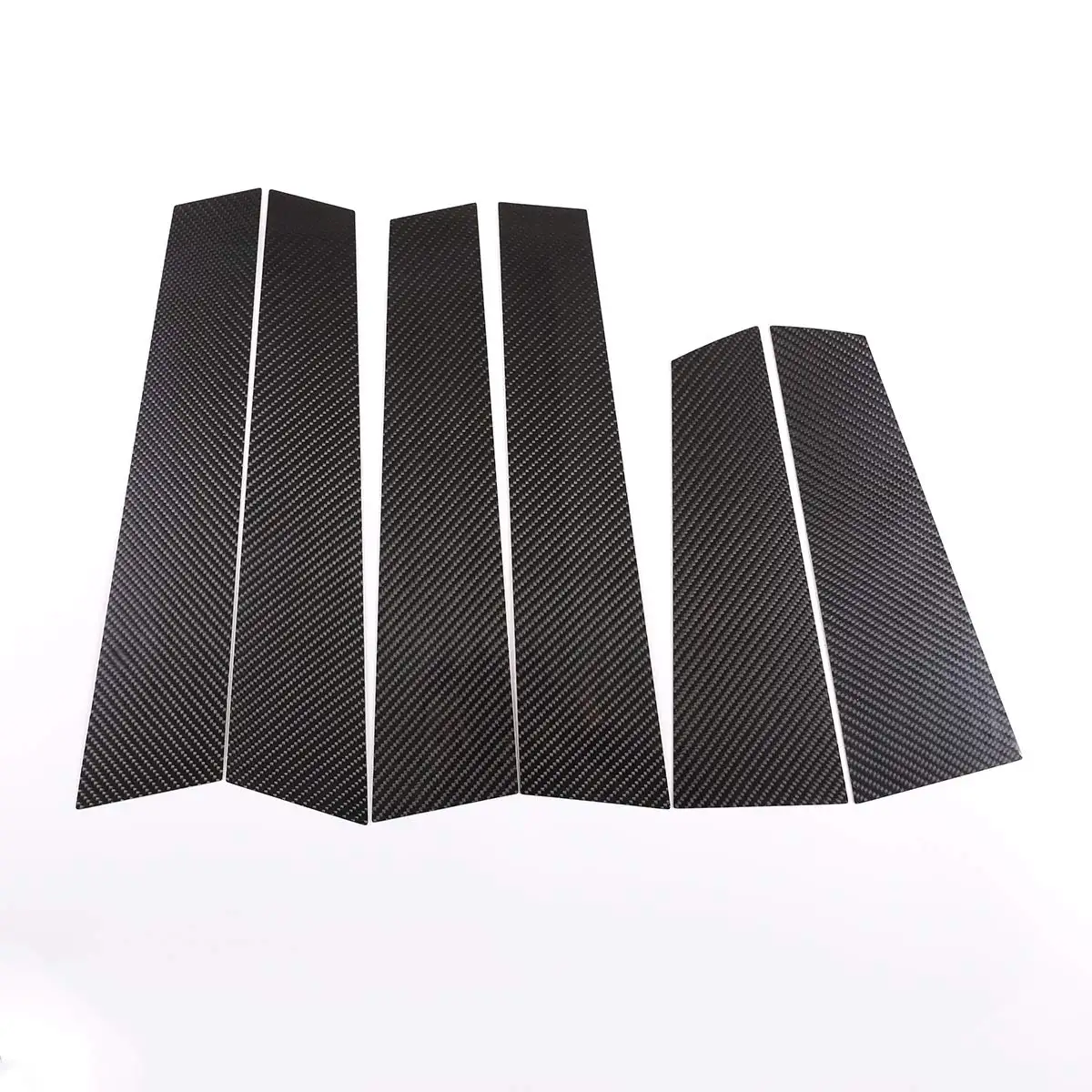 Аксессуары для автомобиля из мягкого углеволокна Обшивка Рамы окон среднего