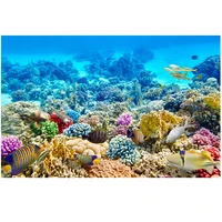 colorful print wall tapestry underwater world tapestry m366