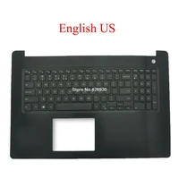 laptop palmrest for dell for inspiron 17 5770 04dnw1 4dnw1 0jcdtk jcdtk with no backlit english us keyboard black upper case new