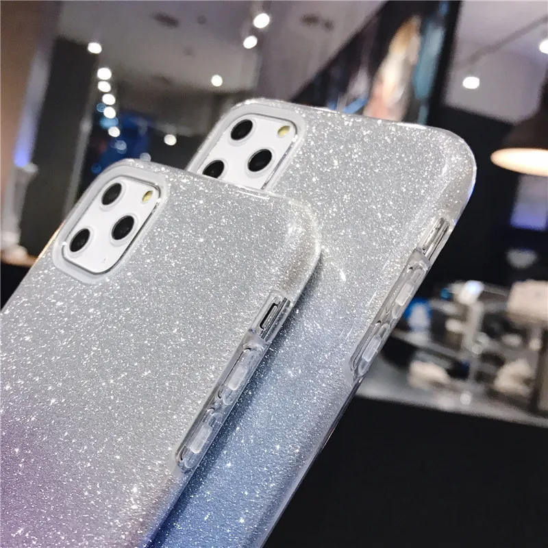 Блестящий градиентный чехол для Samsung Galaxy A51 A91 A90 A80 A70S A60 A50S A40S A30S A20S A10S блестящий A71