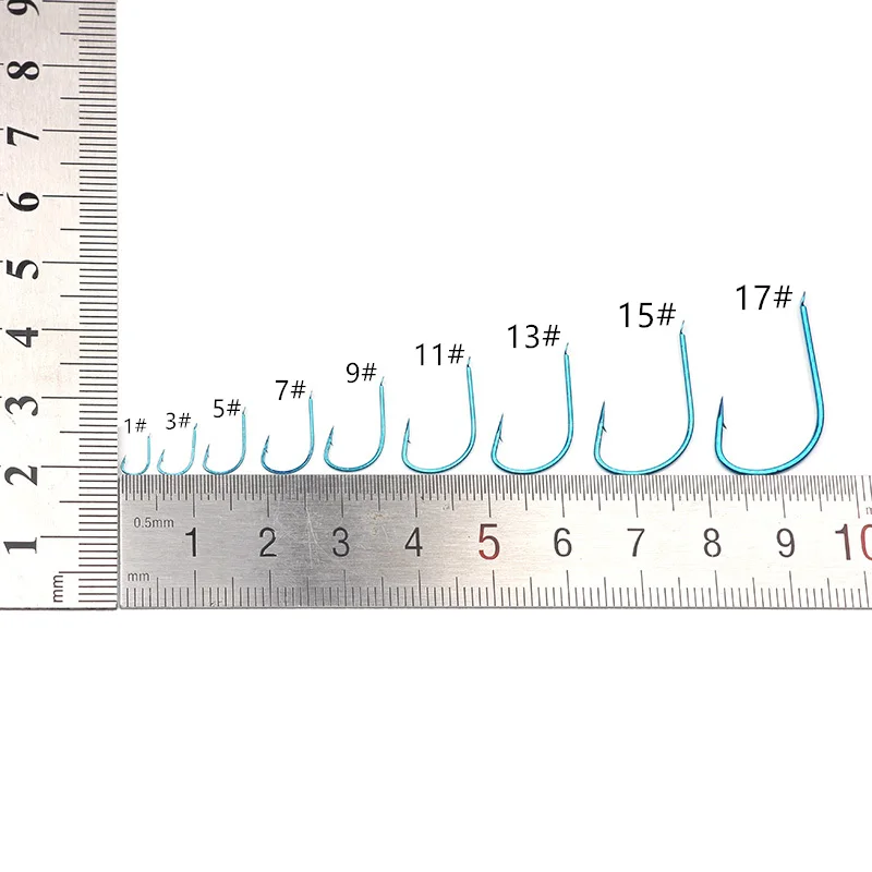 Rompin 50 шт./пакет рыболовный крючок рыболовные крючки с бородкой из