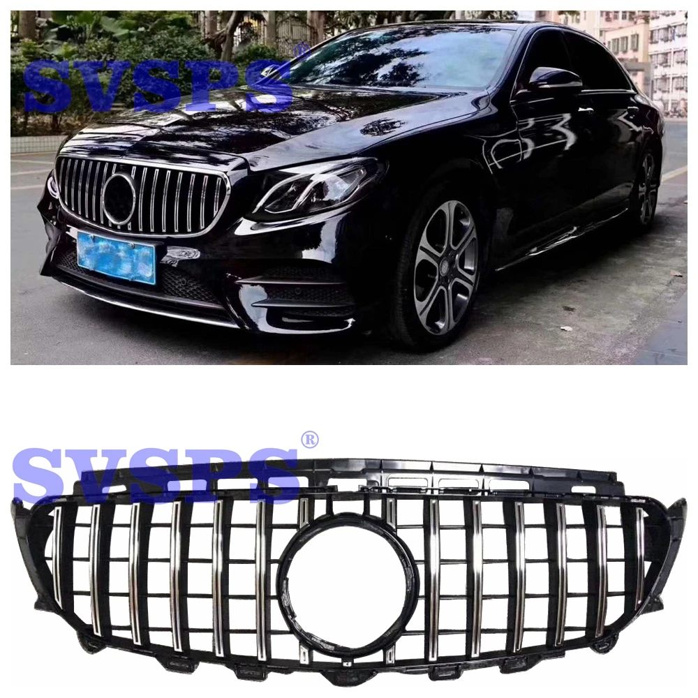 Автозапчасти для тюнинга автомобиля передняя решетка гриль GT STYLE ABS Mercedes Benz E Class
