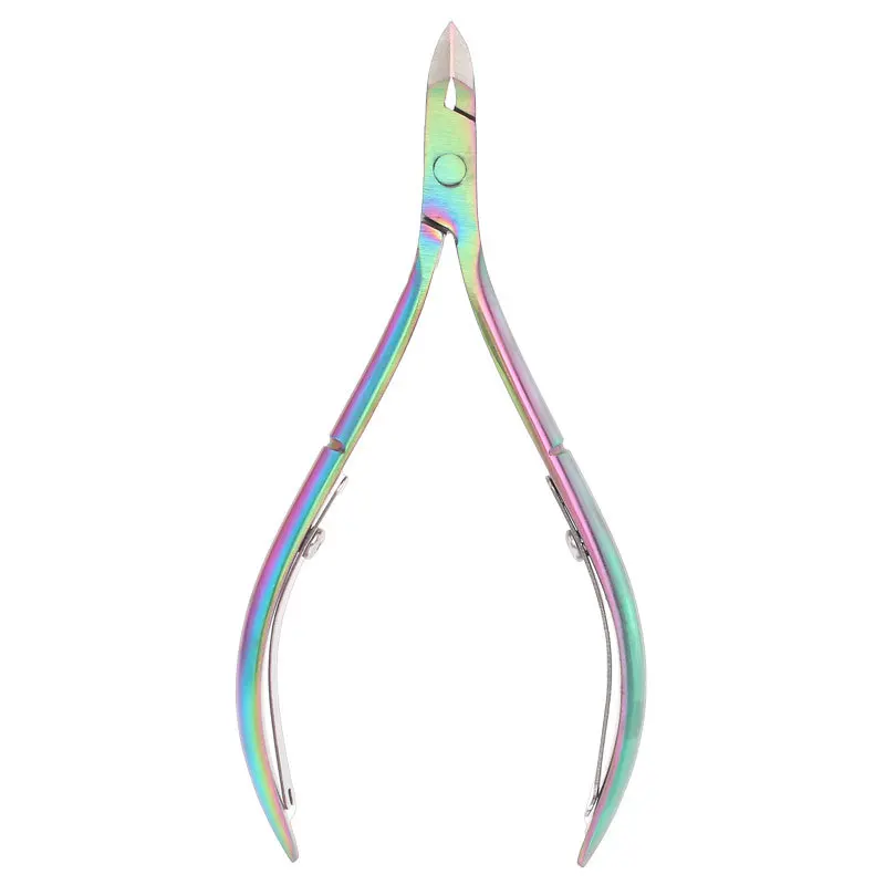 

Hot Selling Professional Manicure Tools Stainless Steel Rainbow Cuticle Nail Clipper / Nail Nipper/Nail Cutter