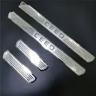 4X для KIA CEED SW 2018 2019 накладка на пороги Накладка наклейки порог педаль Входная Защита протектор Аксессуары для стайлинга автомобилей