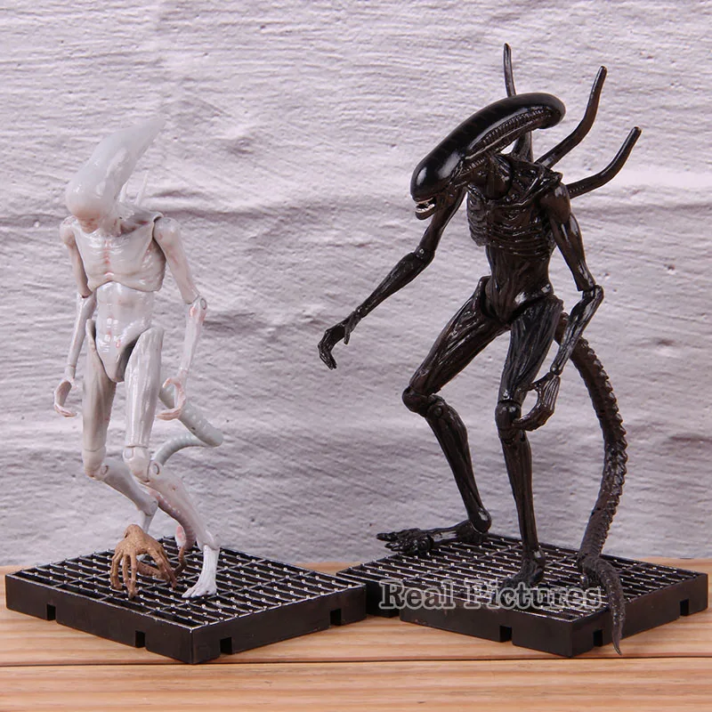 Hiya игрушки изысканный мини чужой завет чужой Xenomorph и Neomorph ПВХ иностранцев, движущаяся фигурка, Коллекционная модель, игрушка в подарок 2 шт./компл