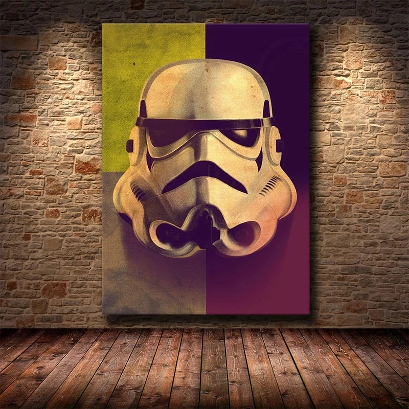 

Modular Movie Pictures Star Wars Canvas Prints Painting Wall Art Stormtrooper Poster Home For Living Room Decoration No Frame
