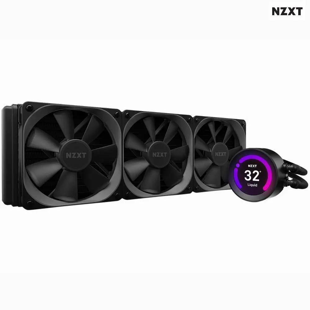 Кулер жидкости для процессора NZXT Kraken Z73 360 мм AIO RGB настраиваемый ЖК дисплей разъем