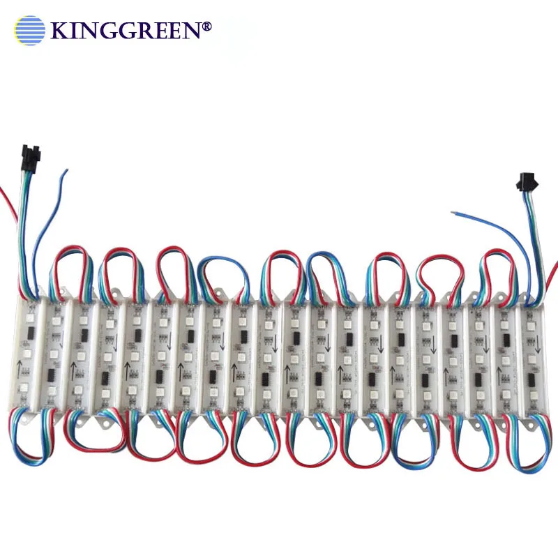 1000X оптовая продажа WS2801 адресный изменяющий цвет светодиодный пиксельный модуль