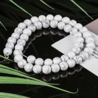 natural stone beads 8mm natural white pine loose beads fit for diy jewelry making bracelet bangle necklace amulet accessories