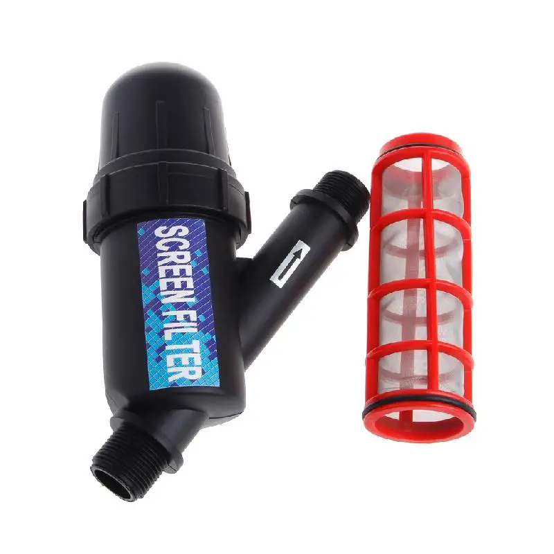 

3/4 inch Hose Thread Screen Filter Outdoor Garden Lawn Watering Irrigation Tool
