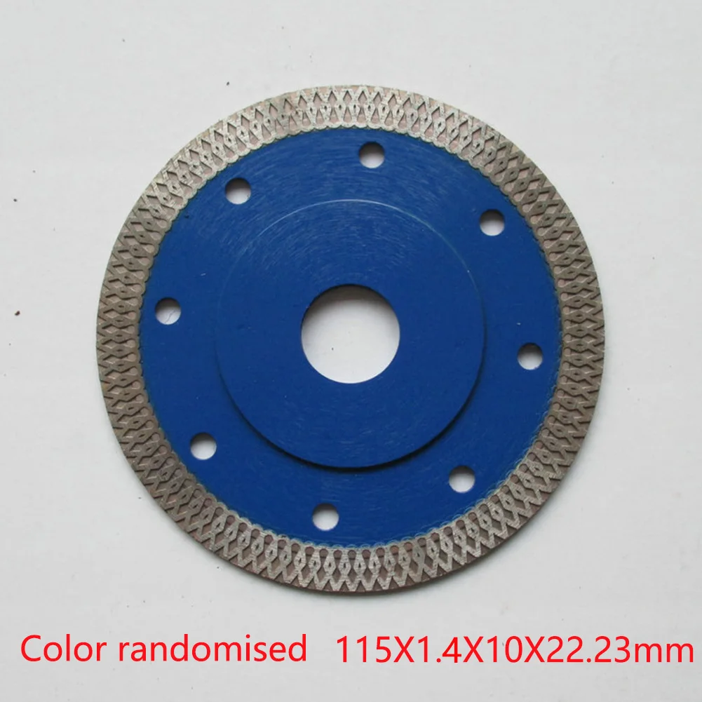 

4.5"D115mm Cutting Fast Circular Diamond For Ceramic Tile Random Color Durable Saw Blade Super Thin Wear Resistant Multipurpose