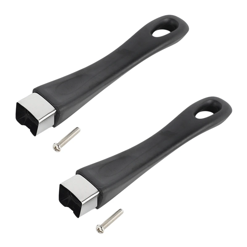 

2X Black Replacement Bakelite Handle for Pan Pot Cookware