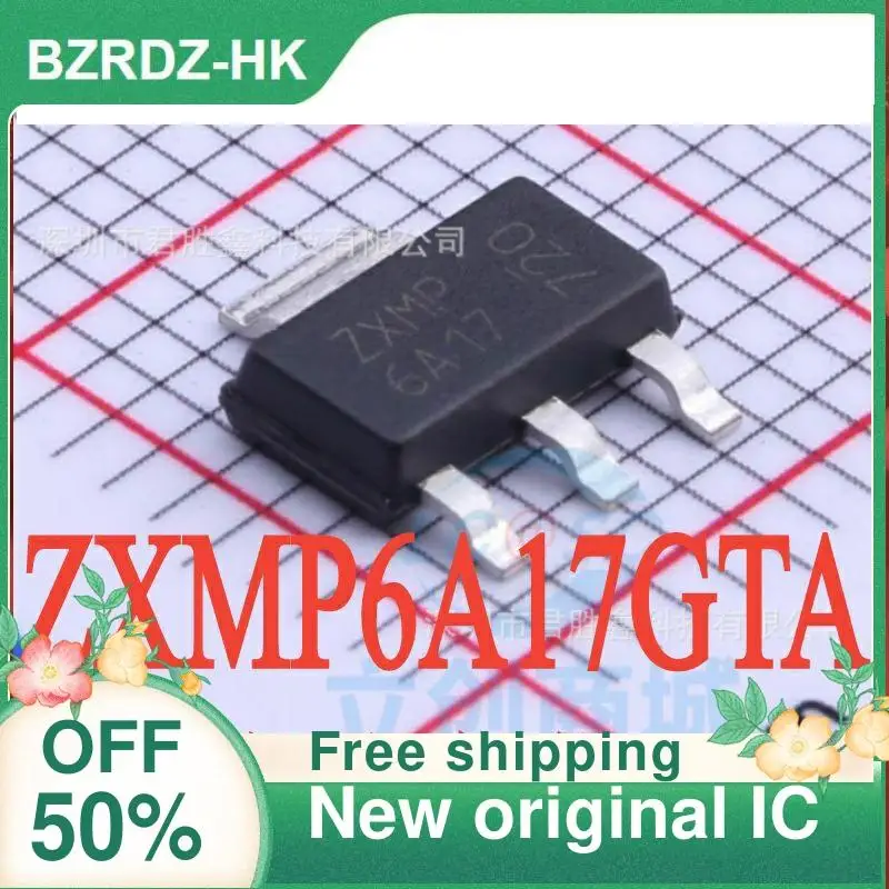

5-10PCS ZXMP6A17GTA 6A17 SOT223 New original IC