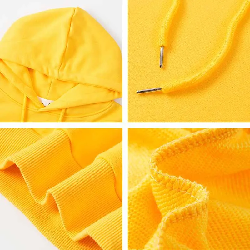 Женская толстовка Trytree повседневная однотонная Короткая Толстовка с капюшоном