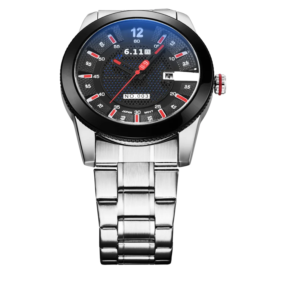 611 солнечные часы лучший бренд часы Мужские reloj macsulino light kinetic energy кварцевые часы со стальным ремешком водонепроницаемые часы с календарем Мужские