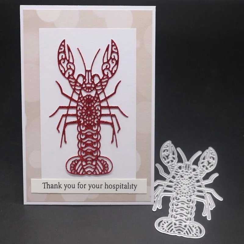 Felicherts штампы для резки металла с омаром новые скрапбукинга открыток создания