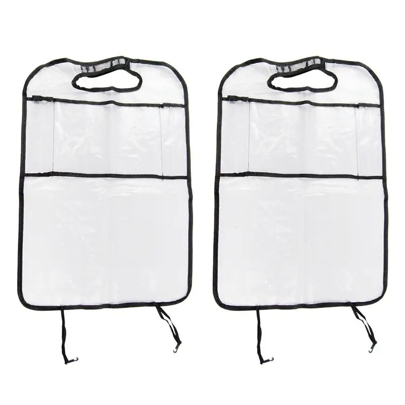 Автомобиль Интерьер ребенка анти-кик коврик авто сиденье Черная защитная крышка