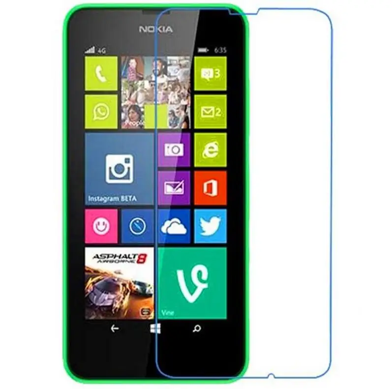 Фото Аксессуары для телефонов защитная пленка из закаленного стекла ЖК-экрана Nokia Lumia