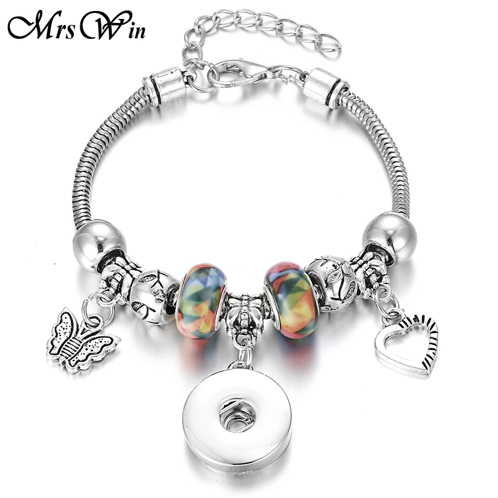 Рождественские ювелирные изделия браслет бабочка карабин пряжка змея цепочка с