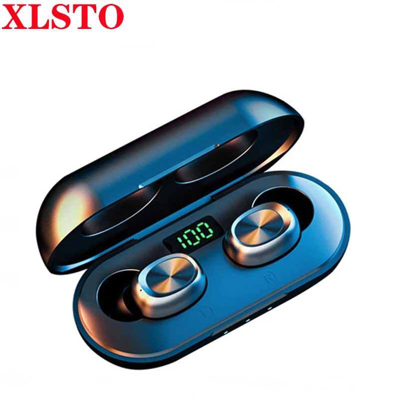 Новейшая модель B5 наушники вкладыши TWS с 5 0 Bluetooth Беспроводной Наушники Цифровой