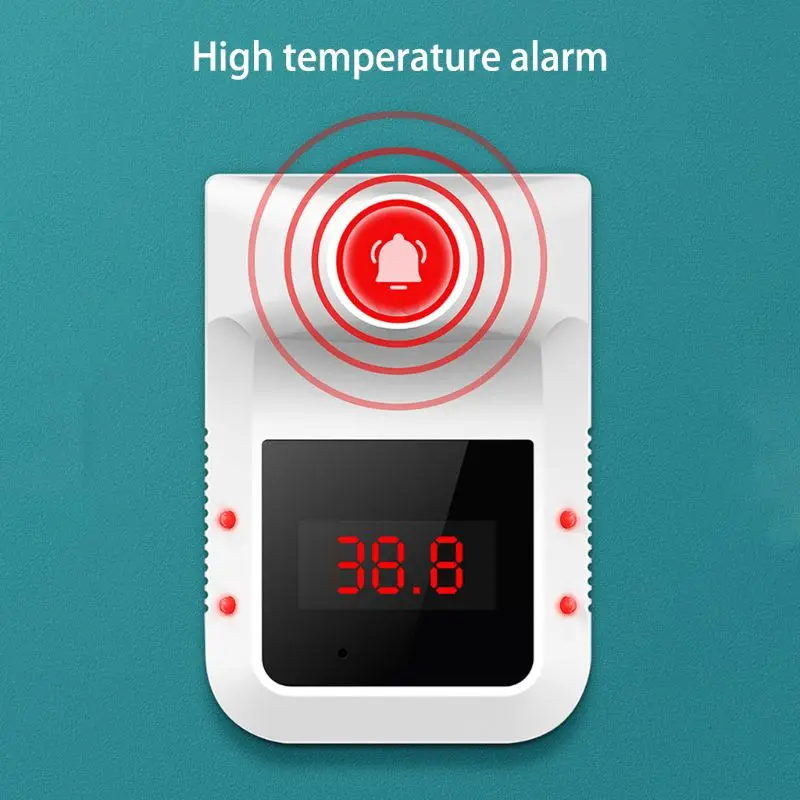 

Wall-Mounted Infrared Forehead Thermometer for Offices, Factories, Shops, Schools, Restaurants, Rail Station Entrances