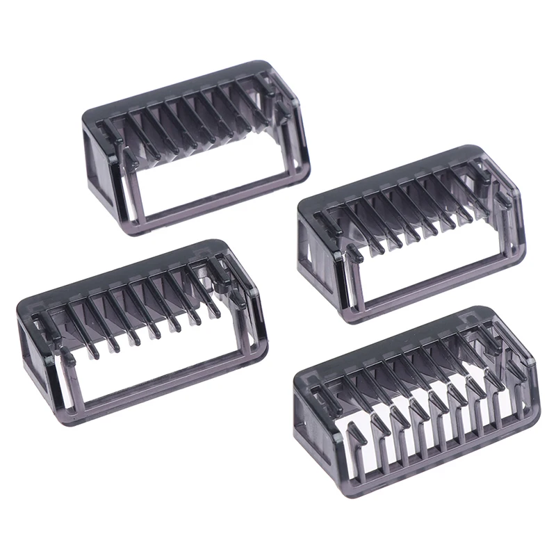 

4 Pack 1 2 3 5mm Salon Barber Hair Removal for Norelco OneBlade Comb Cutting, QP210/50 220 2523 2520 2527 6520