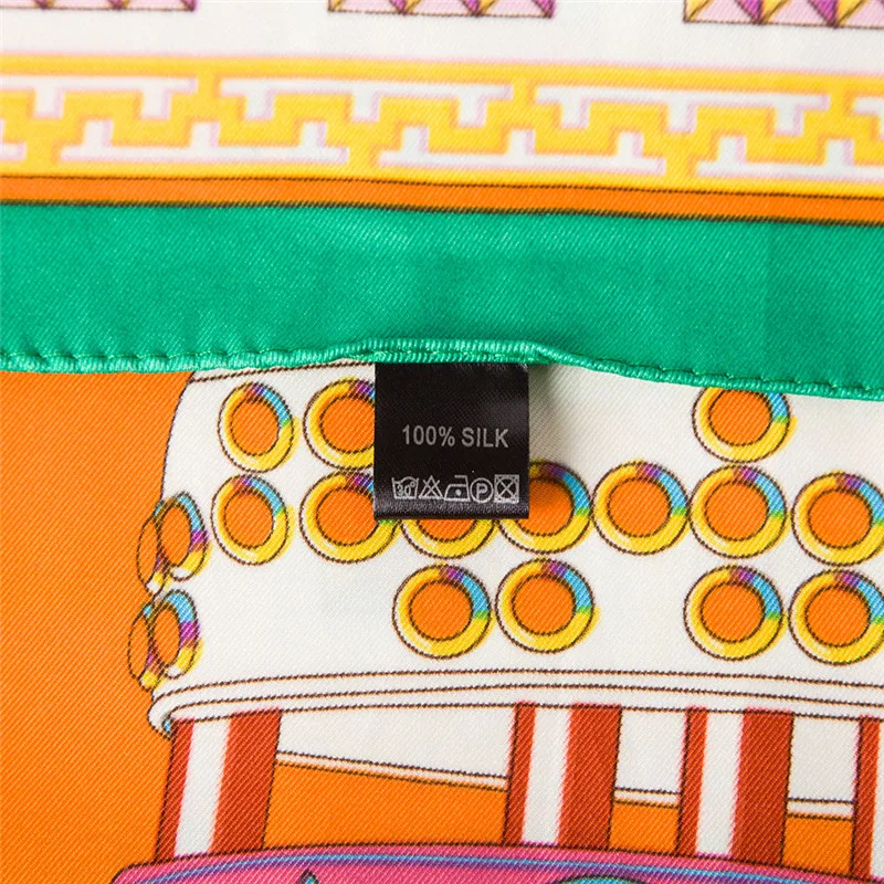 Повседневный Шелковый шарф женские квадратные шарфы оберточный браслет пояс