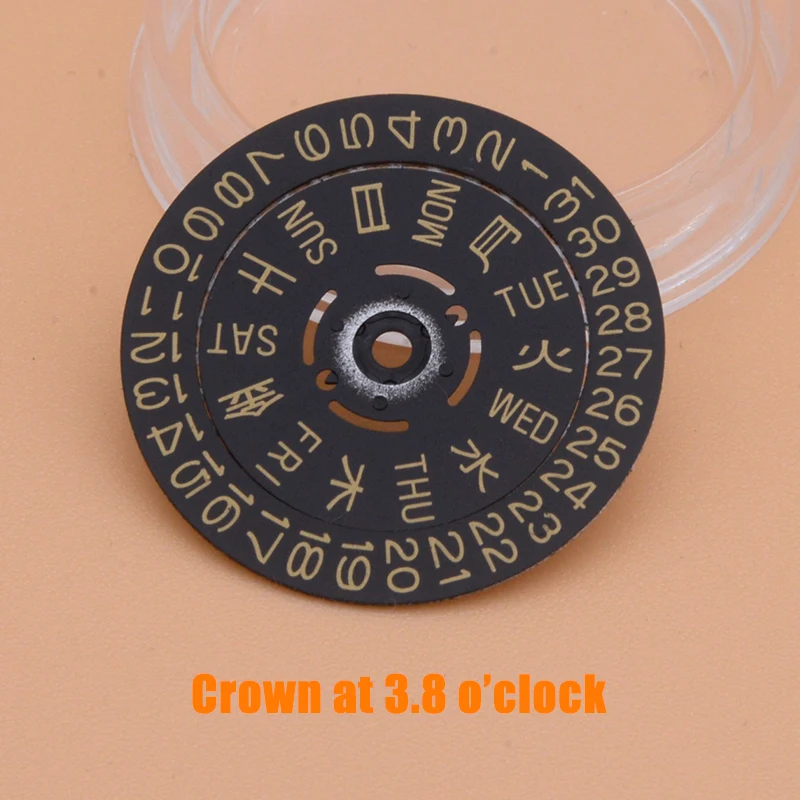 NH35 NH36 Movement Date Week Wheel Crown at 3.8/3.0 Kanji Seiko Dial fit for Seiko SKX007 SKX009 SRPD New Balance Watch Repair