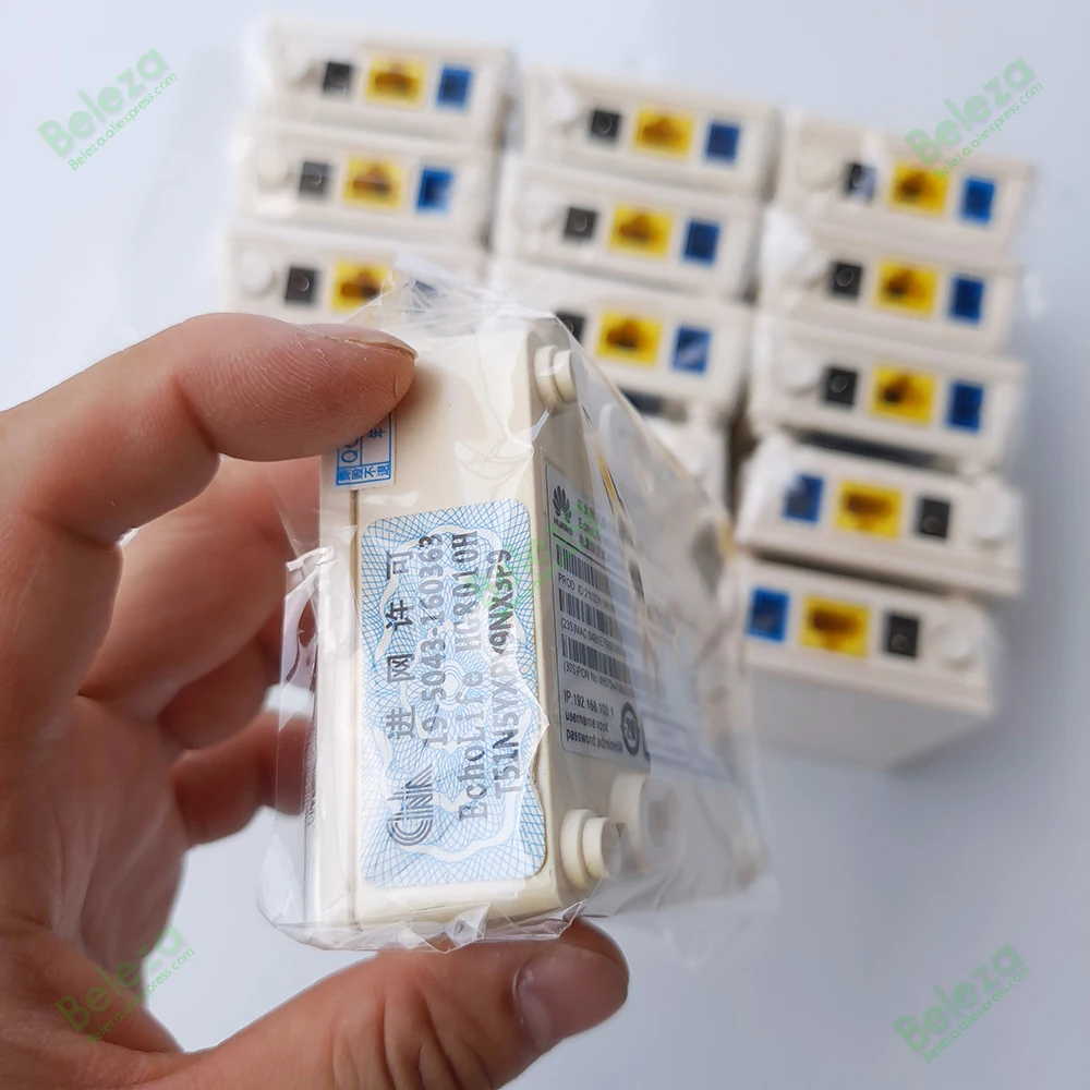 10 шт. партия hua wei hg8010H EPON 1GE as hg8310m ont FTTH fiberhome onu модем Подержанный GPON ONU ONT с