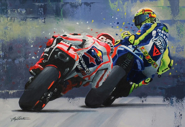 

5D full Diamond Painting Valentino Rossi Round/square Cross Stitch Diamond Picture diy Diamond Embroidery Home Decor Friend gift