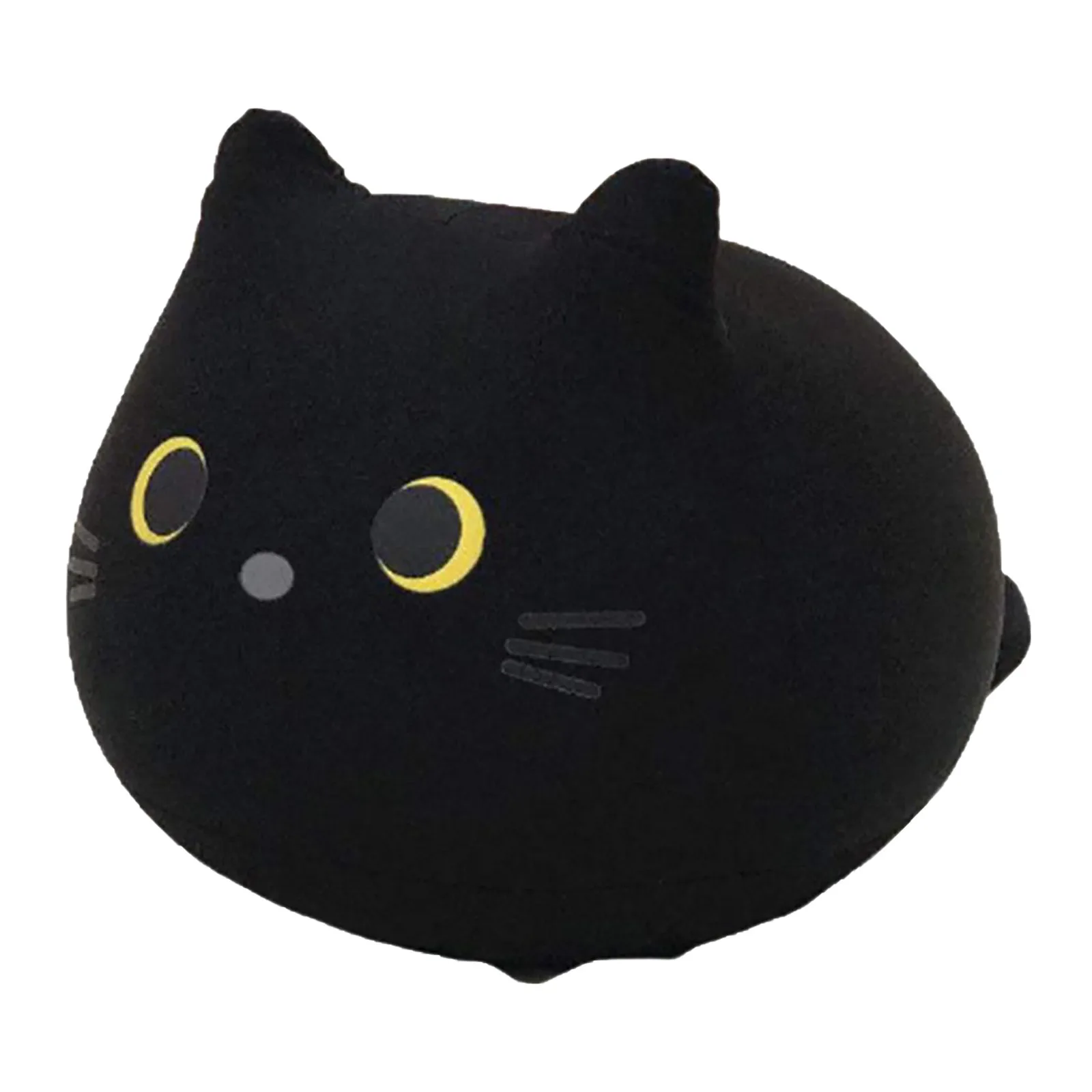 

Black Cat Plush Toy Soft Kawaii Plushie Anime Pillows Lovely Cartoon Animal Stuffed Doll Girls Valentine Day Gifts Ornaments