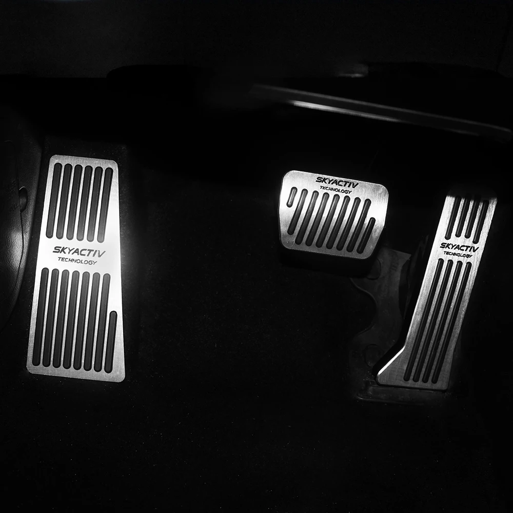 Автомобильная крышка педали тормоза и топлива для Mazda 2 3 6 BM GH GJ CX 5 CX5 CX3 CX7 7 CX9 2017 2018