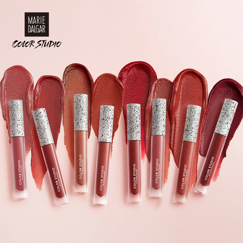 

zq Color Soft Mist Velvet Lip Lacquer Taro Lip Balm Lip Gloss Lipstick