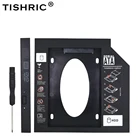 TISHRIC Пластик 9,5 12,7 мм HDD Caddy SATA 3,0 Optibay 2,5 ''Корпус Жесткого Диска SSD Чехол Коробка для ноутбука CD-ROM DVD-ROM