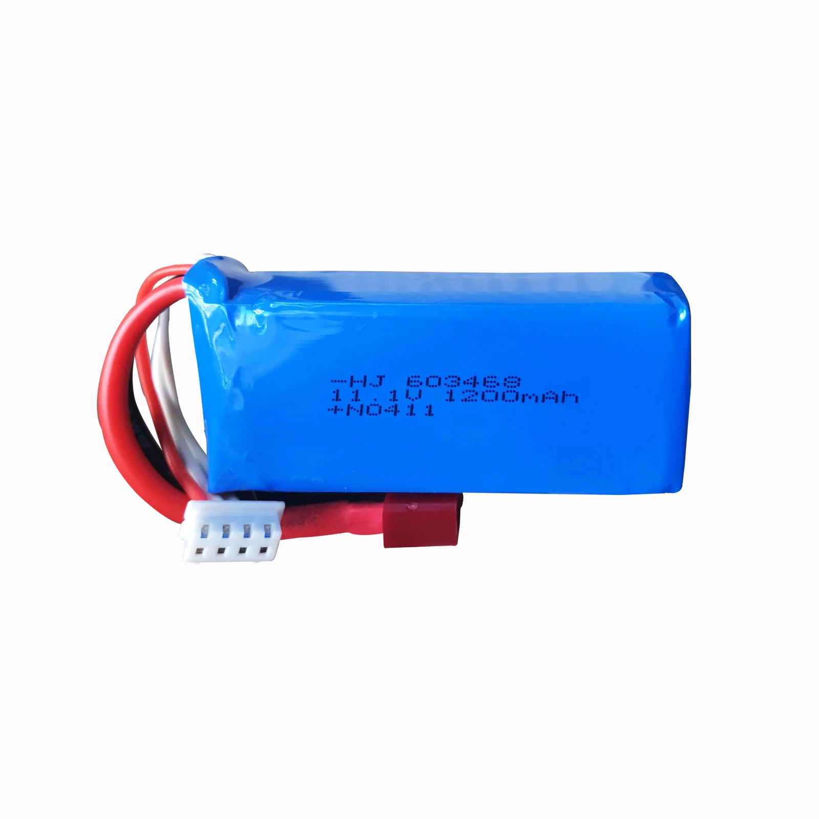 

Original 11.1V 1200MAH 603468 lithium battery and charger with T plug for WLtoys WL915 High Speed RC F1 Racing Boat