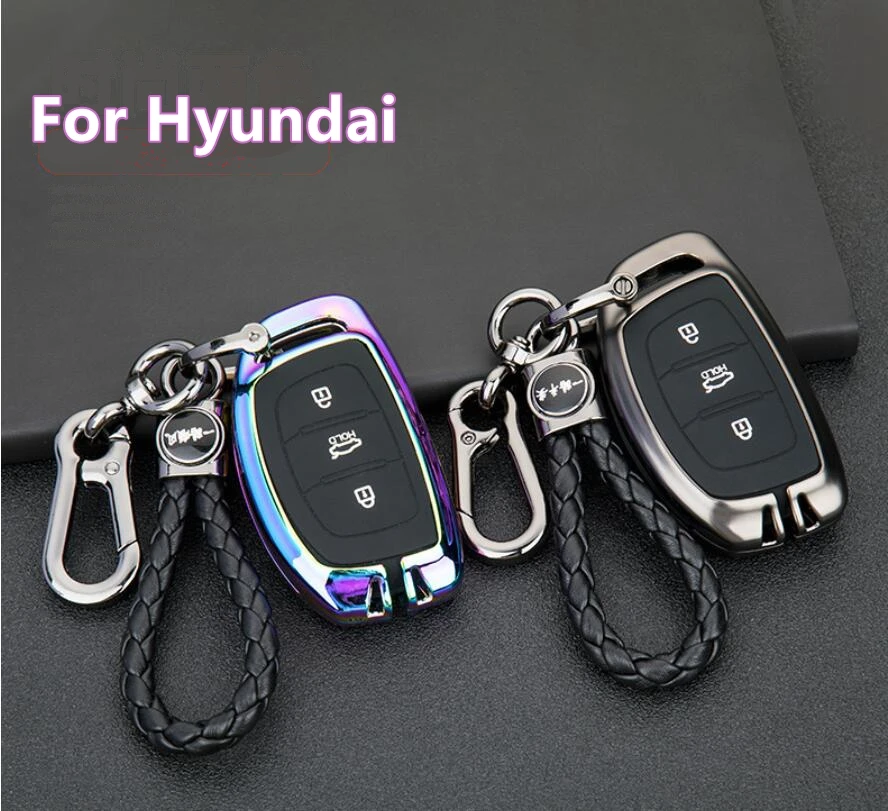 Чехол для автомобильного ключа умный чехол Hyundai i10 i20 i30 HB20 IX25 IX35 IX45 TUCSON Avante|Футляр