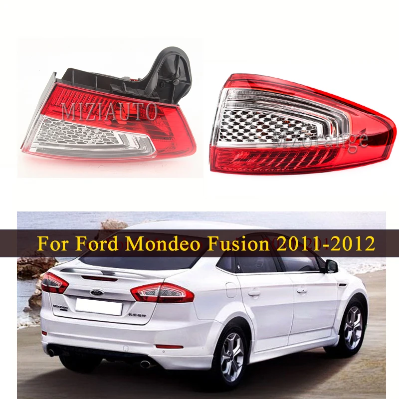 MIZIAUTO задний светильник для Ford Mondeo Fusion 2011 2012 тормозной заднего бампера стоп сигнал