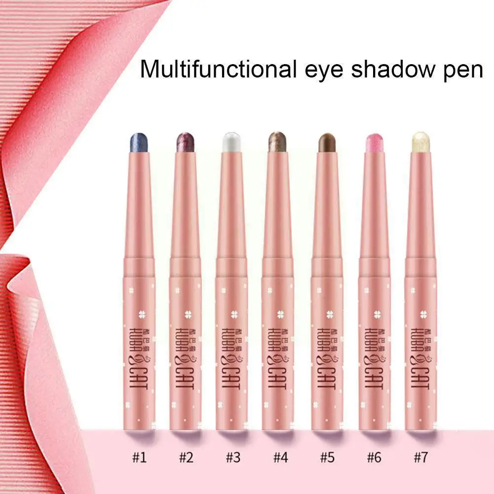 

High Quality Eye Shadow Pen Lasting Eye Liner Pencil Highlight Makeup Eyeshadow Eye Tools Pen Waterproof Silkworm Repair Pi R4t9