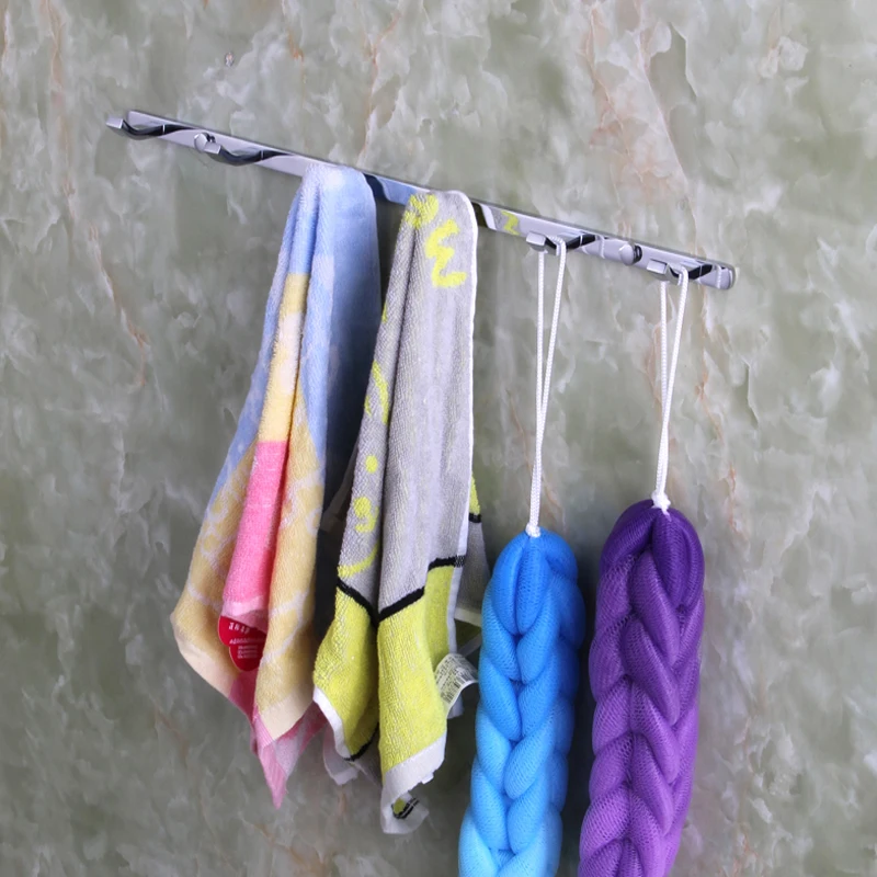 23456 шт. набор крючков для ванной комнаты хромированные крючки полотенец твердая