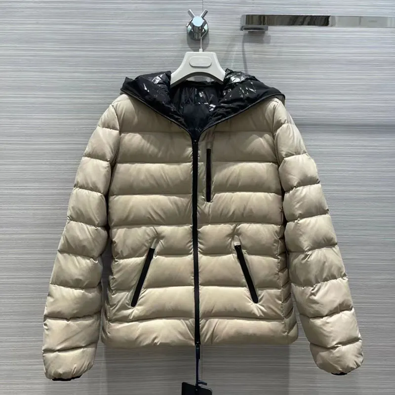 

Women Parkas Hooded Warm Down Jacket Winter 2021 New Fashion Luxury Brand Letter Short Coat Thicke Casual Feather Jacket Women