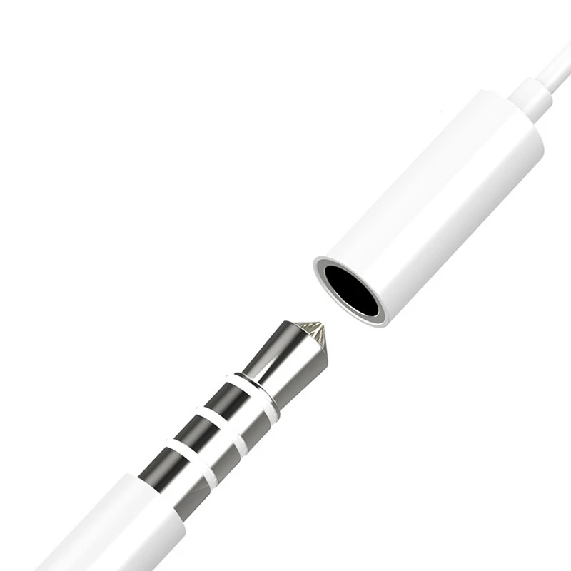 Переходник с Lightning на 3 5 мм AUX аудио адаптер для iPhone 7 8 Plus XS 11 12 Pro Max преобразователь